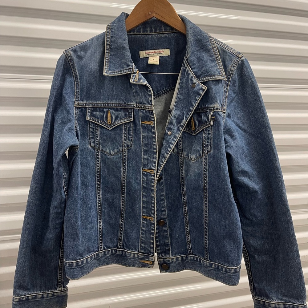 Vintage Abercrombie & Fitch Denim Jacket | Size L
